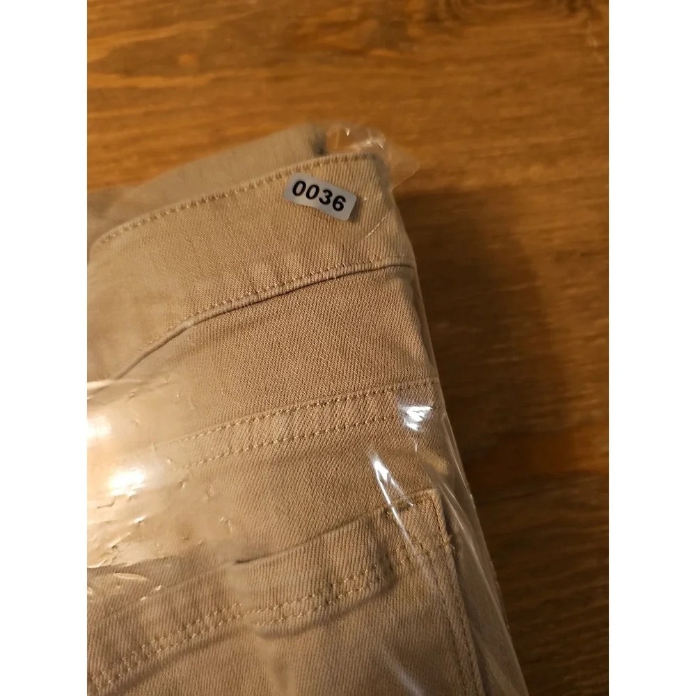 LLBean Tan Stretch Jeans Size 14 Tall